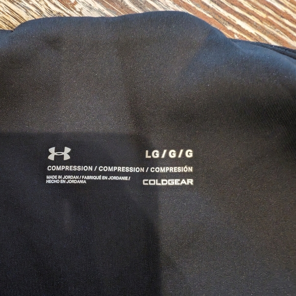 NWT Under Armour Compression Coldgear Leggings - Picture 3 of 3